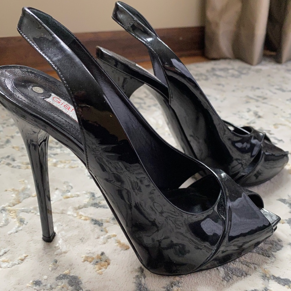 Gianmarco Lorenzi Black Heels